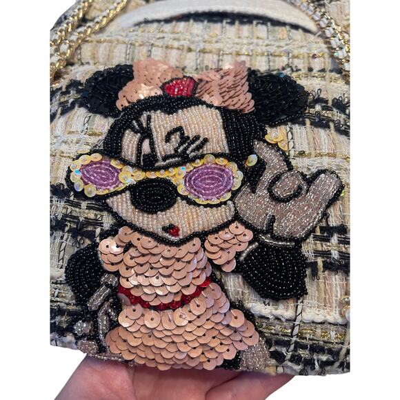 Custom Minnie Mouse Bag, Made in France! NWOT - Picture 10 of 11